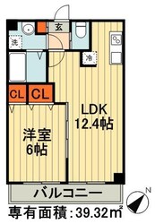 ＭａｙＡｚｕｒｌ登戸（メイアジュールノブト）の物件間取画像